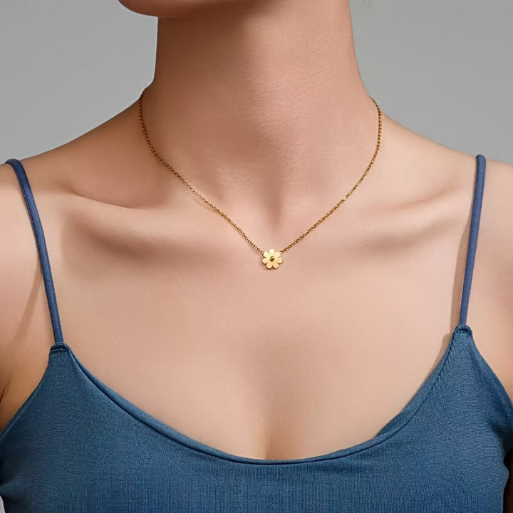 The Colette Gold Blossom Necklace