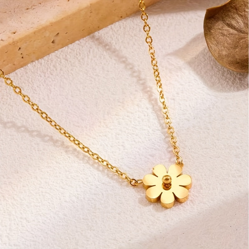 The Colette Gold Blossom Necklace