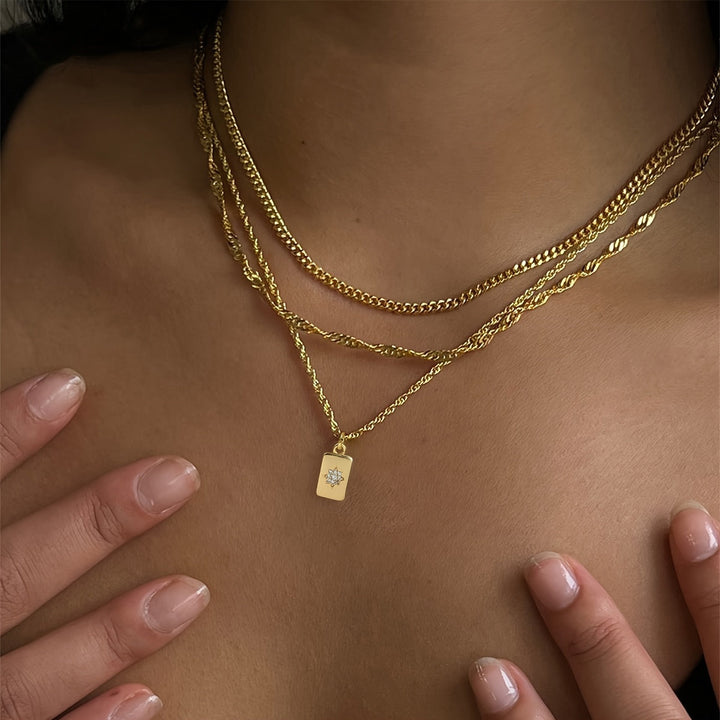 The Elowen 3-Piece Gold Layers