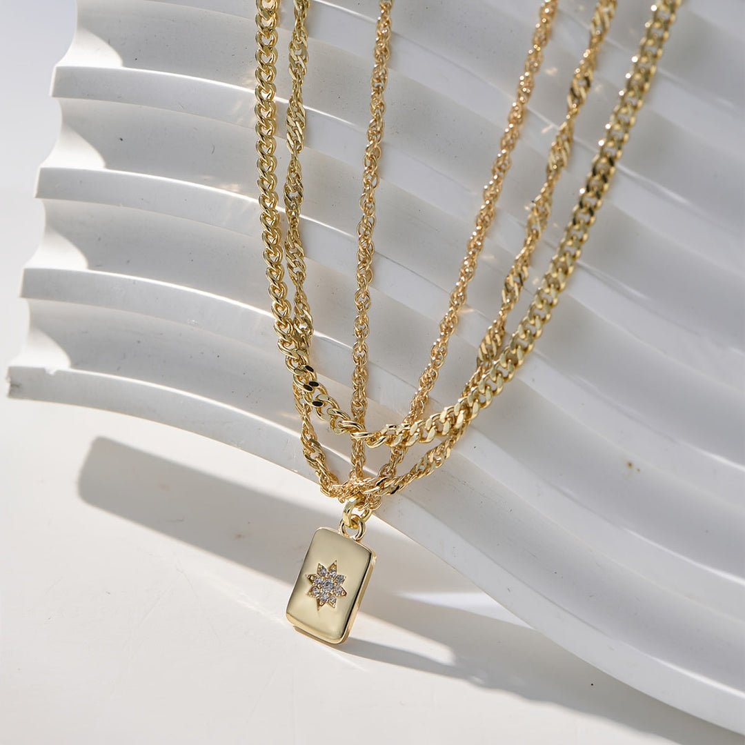 The Elowen 3-Piece Gold Layers