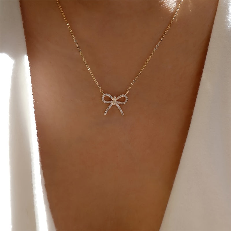 The Elara Ribbon Necklace