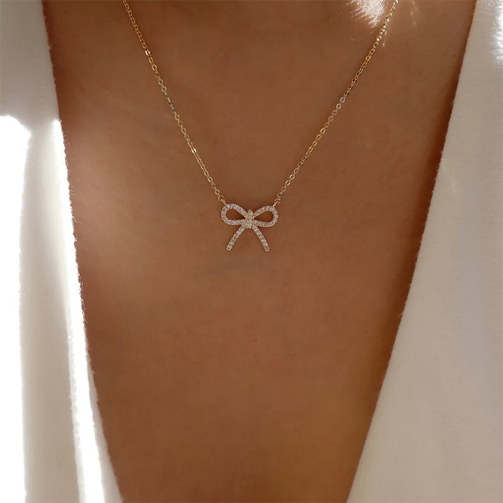 The Elara Ribbon Necklace