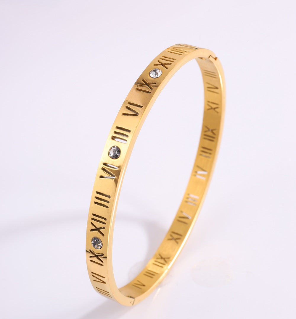 Timeless Roman Numeral Bracelet