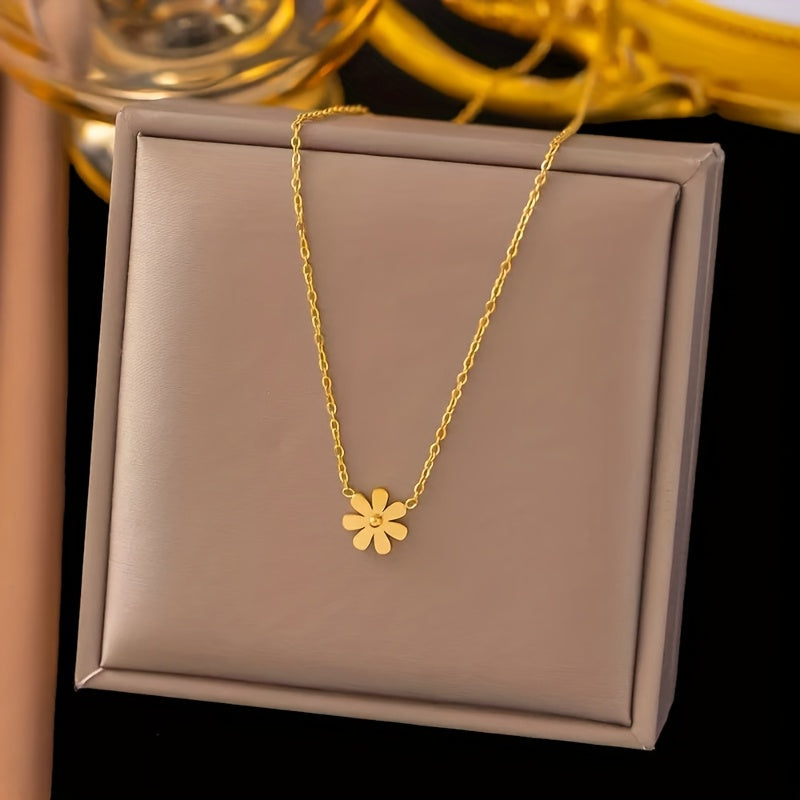 The Colette Gold Blossom Necklace