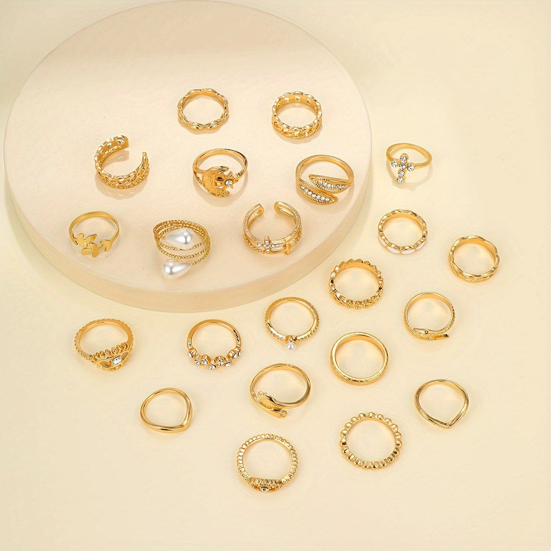 Vintage Mix & Match Ring Set