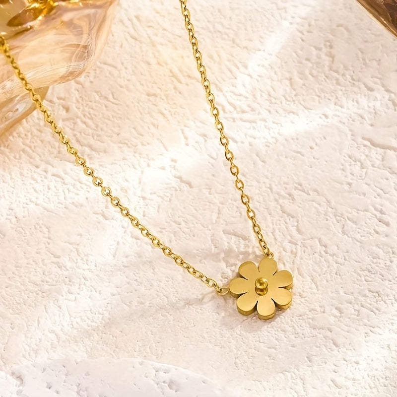The Colette Gold Blossom Necklace
