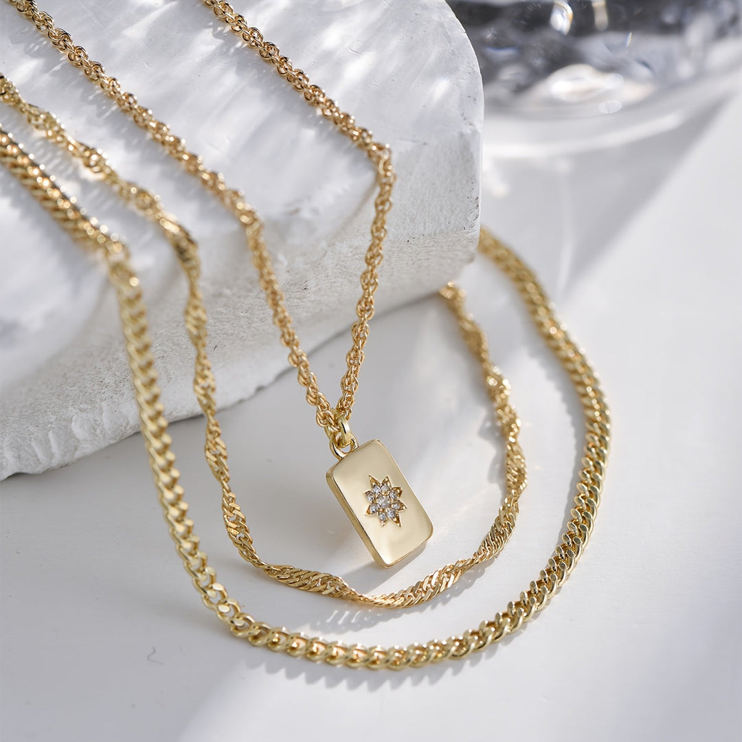 The Elowen 3-Piece Gold Layers